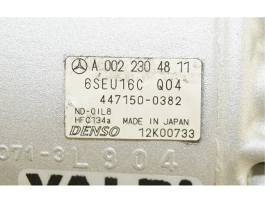 AC Compressor MERCEDES-BENZ A-CLASS...
