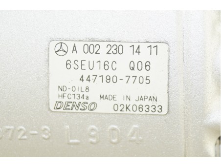 Klimakompressor MERCEDES-BENZ A-KLASSE W169 B-KLASSE W245 A0022301411, 447190-7705