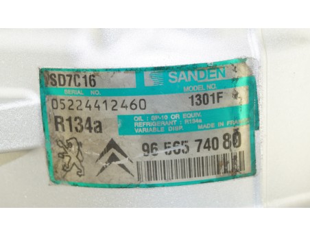 PEUGEOT 407 508 607 CITROEN C5 C6 9656574080, 1301F KOMPRESOR