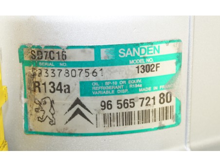 CITROEN C5 II III C6 PEUGEOT 407 607 3.0 9656572180, 1302F KOMPRESOR