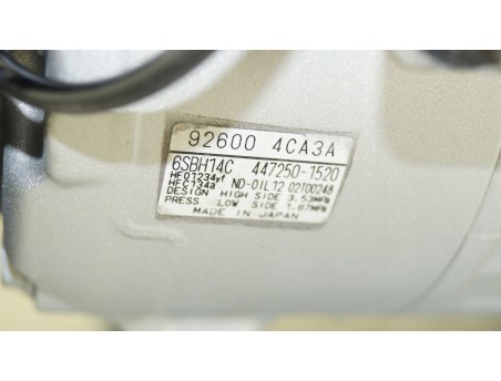 AC Compressor NISSAN QASHQAI X-TRAIL MEGANE III KOLEOS TALISMAN 926004CA3A