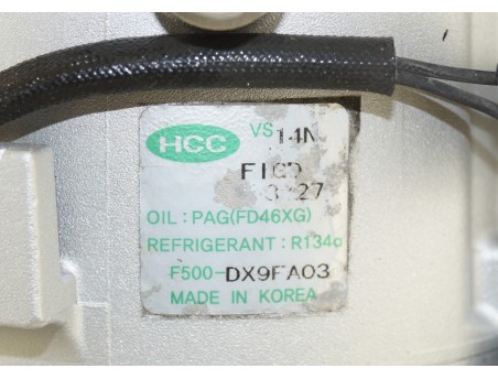AC Compressor HYUNDAI IX35 KIA SPORTAGE III 1.7 CRDI F500-DX9FA-03
