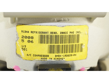 AC Compressor FORD FOCUS II III C-MAX KUGA VOLVO C30 S40 V50 3M5H-19D629-PH