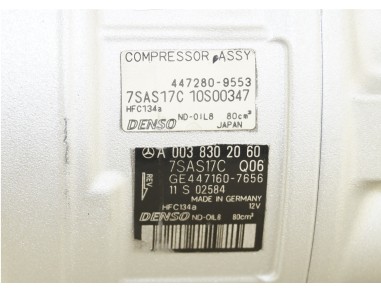 AC Compressor MERCEDES GLC GLE...