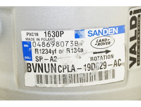 AC Compressor LAND ROVER DISCOVERY V 3.0 CPLA-19D629-AC 1630P