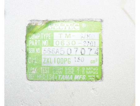 AC Compressor SUZUKI VITARA 1.6 0630-2701