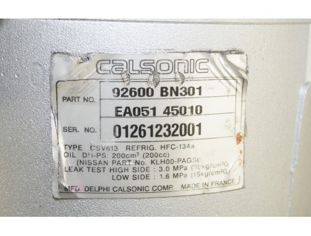 Klimakompressor NISSAN ALMERA II PRIMERA 92600BN301 EA051-45010