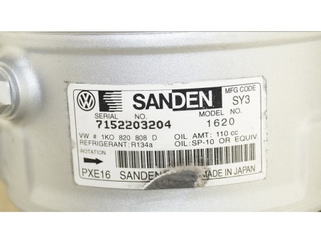 Klimakompressor AUDI SEAT SKODA VW 1K0820808D, PXE16-1620