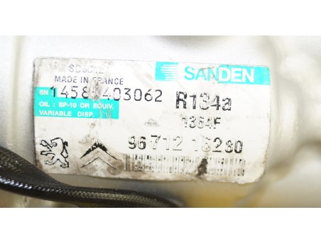 AC Compressor CITROEN BERLINGO C3 C4 DS PEUGEOT 207 308 9671216280, 1364F
