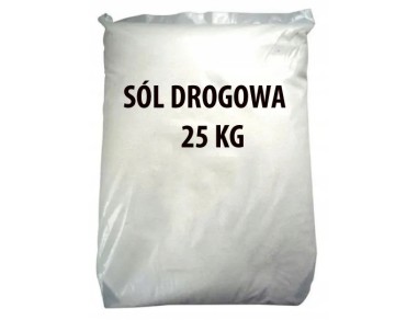 SÓL DROGOWA ANTYZBRYLACZ DRÓG CHODNIK PODJAZD 25kg