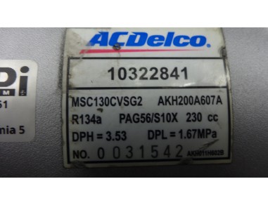 AC Compressor CHEVROLET TRANS SPORT...