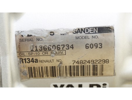 Klimakompressor RENAULT TRUCKS PREMIUM 2 7482492298, SD7H15-6093