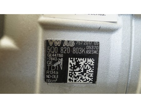 AC Compressor AUDI SEAT SKODA VW 5Q0820803K 447150-7842