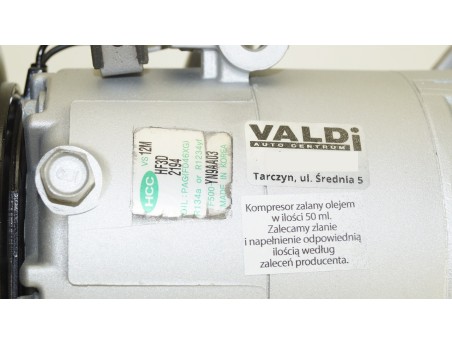 AC Compressor HYUNDAI I20 IX20 KIA SOUL VENGA F500-YN9AA-03