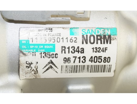 CITROEN C5 II III C6 PEUGEOT 407 508 607 9671340580, 1324F KOMPRESOR