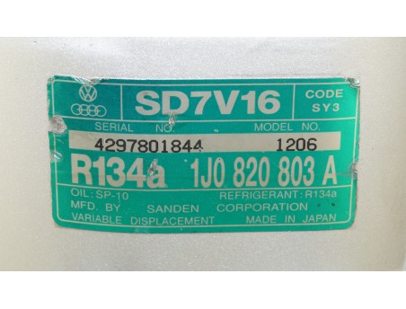 AUDI A3 SEAT LEON SKODA FABIA VW TRANSPORTER 1J0820803A, 1206 KOMPRESOR