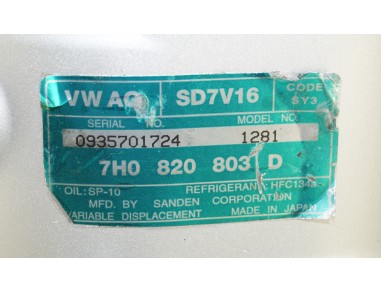 AUDI FORD SEAT SKODA VW 7H0820803D,...