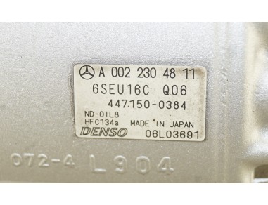 AC Compressor MERCEDES-BENZ A-CLASS...