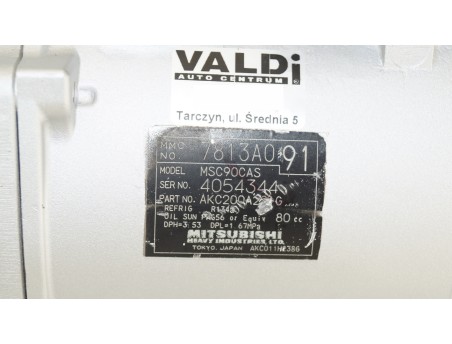 AC Compressor ASX LANCER VIII OUTLANDER GRANDIS C-CROSSER 7813A091