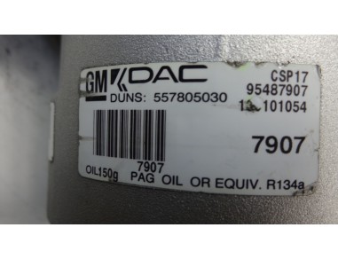 AC Compressor CHEVROLET CAPTIVA CRUZE...