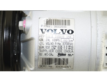 AC Compressor FORD MONDEO IV VOLVO V70 III XC60 36002934