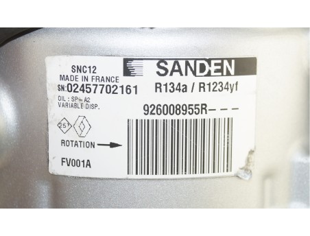 Klimakompressor NISSAN JUKE RENAULT ARKANA I CAPTUR I II CLIO V 926008955R