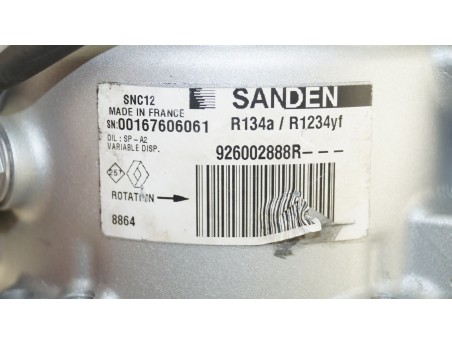 Klimakompressor NISSAN JUKE RENAULT ARKANA I CAPTUR I II CLIO V 926002888R