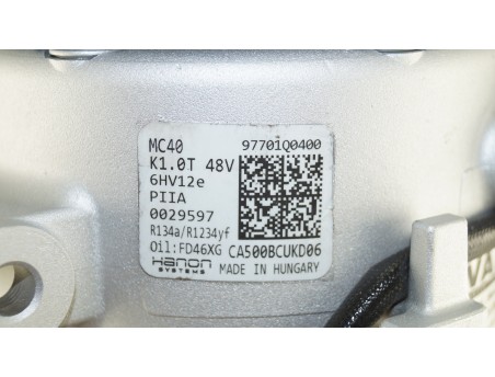 HYUNDAI BAYON I20 III 1.0 97701Q0400, CA500BCUKD06 KOMPRESOR