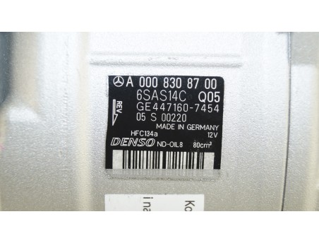 AC Compressor MERCEDES-BENZ C-CLASS W205 S205 A0008308700, 447160-7454
