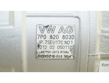 Klimakompressor AUDI A8 Q7 CAYENNE TOUAREG PHAETON 7P0820803D, 447150-2413