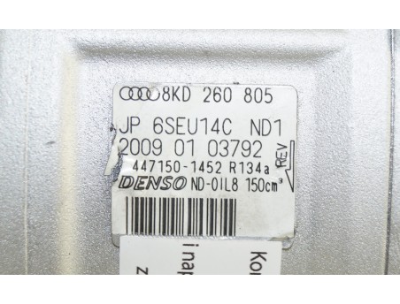 Klimakompressor AUDI A4 A5 A6 C6 Q5 SEAT EXEO 8KD260805, 447150-1452