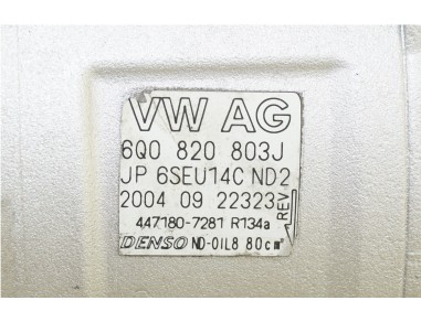 AC Compressor AUDI A2 IBIZA FABIA VW...
