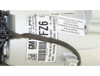 AC Compressor OPEL ASTRA J MERIVA B...