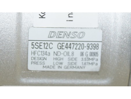 Klimakompressor TOYOTA AVENSIS COROLLA VERSO 03- 2.0 2.2 2.4 447220-9398