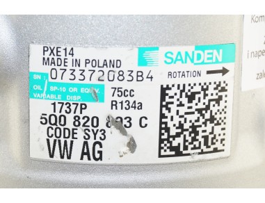 AUDI SEAT SKODA VW 5Q0820803C, 1737P...