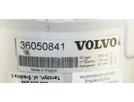 VOLVO S60 S80 V60 V70 XC60 XC70 36050841 KOMPRESOR