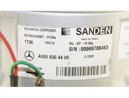 AC Compressor MERCEDES C-CLASS E-CLASS SPRINTER VITO A0008304400, PXC14-1736