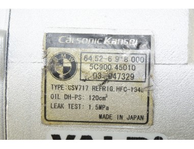 AC Compressor BMW 3 E46 X3 E83 X5 E53...