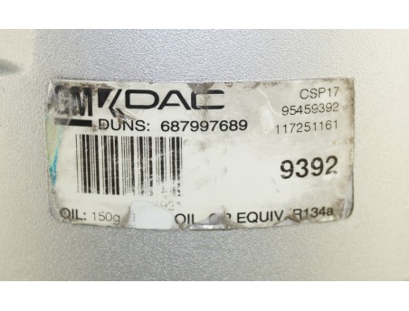 CHEVROLET CAPTIVA CRUZE OPEL ANTARA A 95459392, 9392 KOMPRESOR