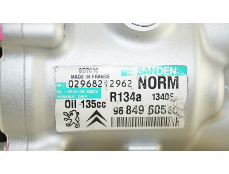 Klimakompressor CITROEN C4 PEUGEOT 307 308 9684960580, 1340F