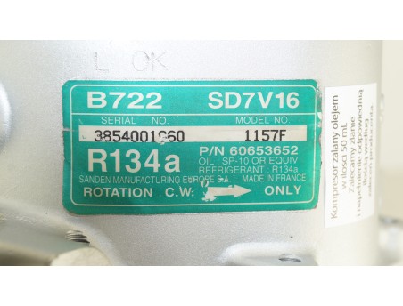 Klimakompressor ALFA ROMEO 147 156 166 GT FIAT STILO 606536520