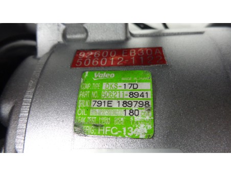 Klimakompressor NISSAN CABSTAR MURANO NAVARA 92600-EB30A