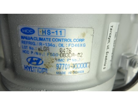 HYUNDAI I10 I KIA PICANTO I F500-DB3DA-02 KOMPRESOR