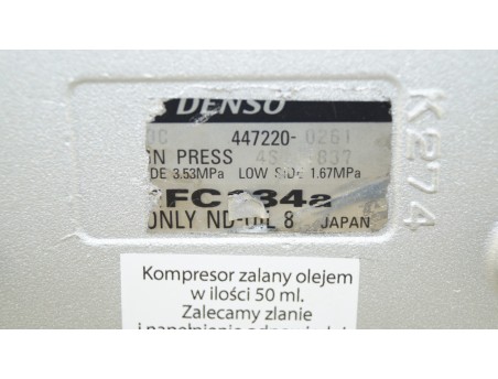 AC Compressor TOYOTA RAV 4 I 447220-0261