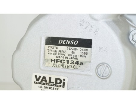 AC Compressor LEXUS CT 200H TOYOTA PRIUS PLUS 1.8 Hybryda 042200-0400