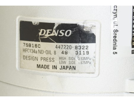 Klimakompressor OPEL ASTRA G VECTRA B ZAFIRA A 447220-8322