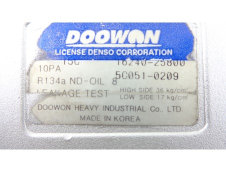 KIA CERATO I 1.5 CRDI 16240-25800 KOMPRESOR