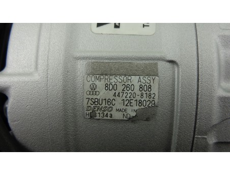 AC Compressor AUDI A4 B5 A6 C5 SKODA SUPERB VW PASSAT B5 8D0260808