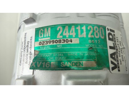 AC Compressor OPEL VECTRA C SIGNUM SAAB 9-3 1.8 2.0 2.8 24411280