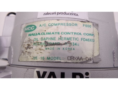 HYUNDAI ACCENT II GETZ 1.3 1.5 F500-CBXAA-04 KOMPRESOR
